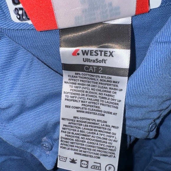 Steelguard Pro FR Light Blue Reflective Shirt - Picture 8 of 16